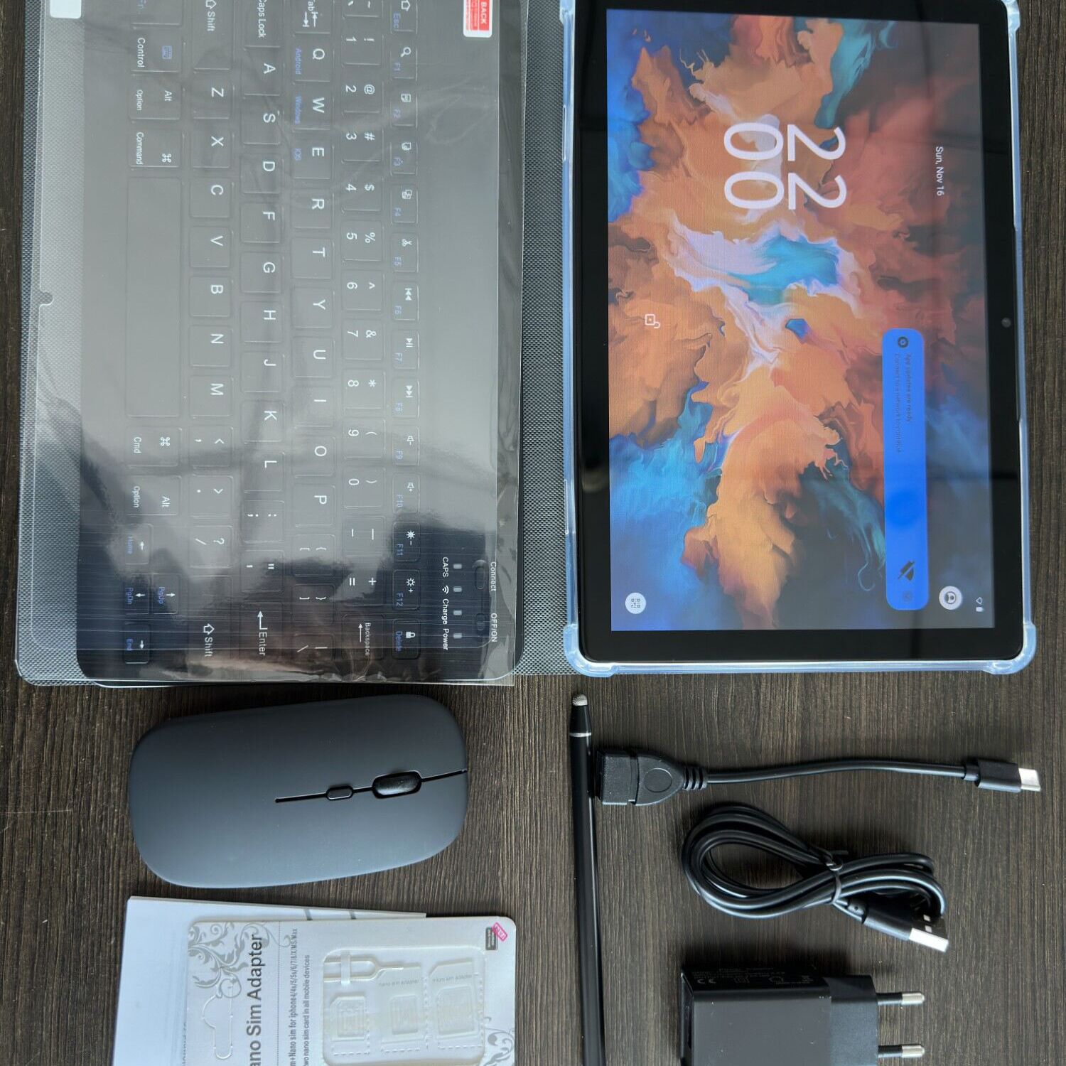 Tablet Cwht G16 - Android 15 Kit Teclado Mouse L&aacute;piz Funda image number 9.0
