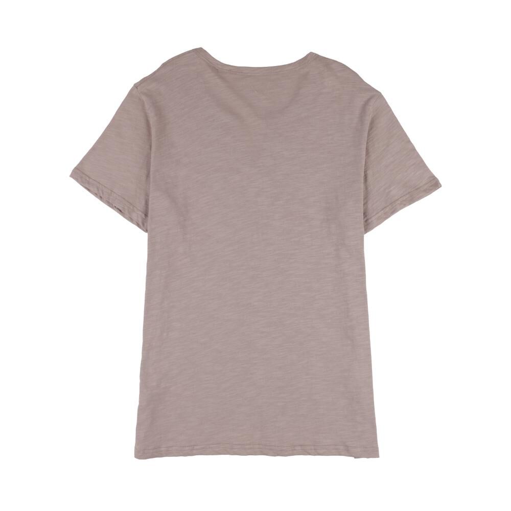 Polera Manga Corta Slim Cuello Redondo Hombre Az Black image number 1.0