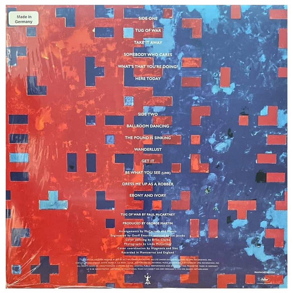 Paul Mccartney - Tug Of War | Vinilo image number 3.0