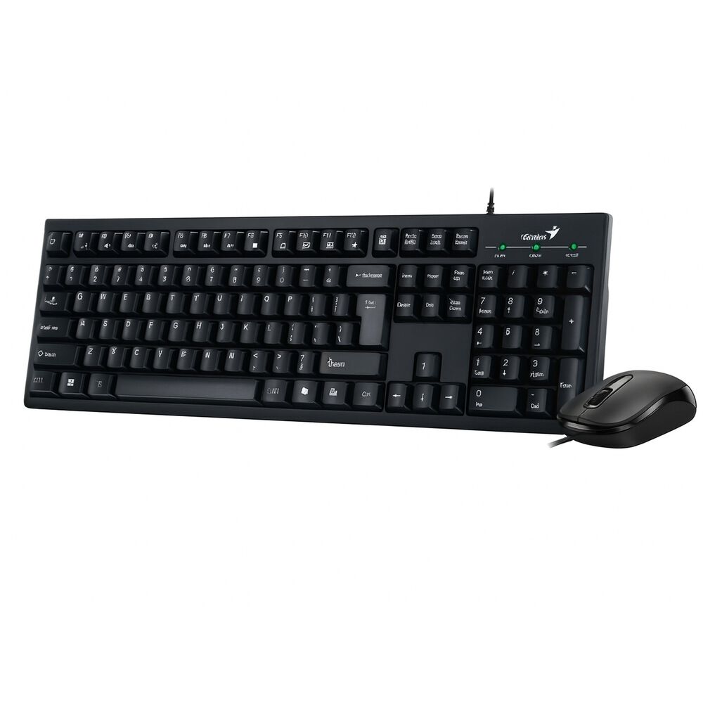 Set Teclado Y Mouse Genius Al&aacute;mbrico Pc Y Laptop Usb image number 4.0