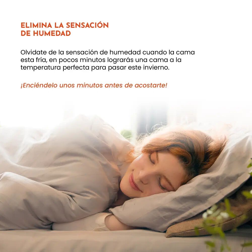 Calientacamas Siegen Sg-5120d4 150x80cm Dise&ntilde;o Elegante image number 1.0