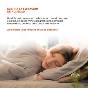 Calientacamas Siegen Sg-5120d4 150x80cm Dise&ntilde;o Elegante