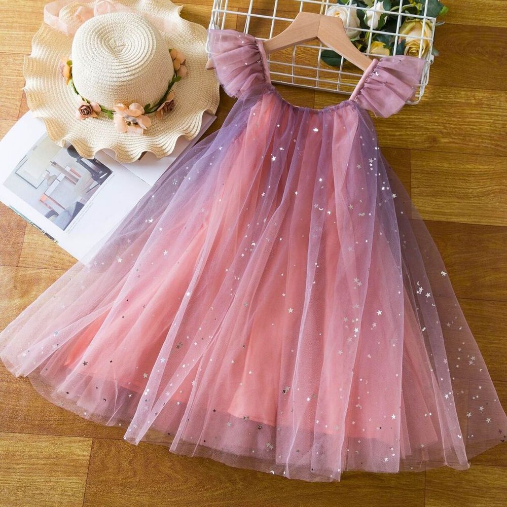 Vestidos Tutú Para Niñas 2 A 6 Años Lavanda Mágica image number 4.0