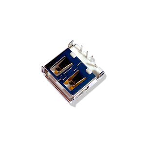 Pack De 100 Conectores Usb Hembra Tipo A Con Pines 90 Grados