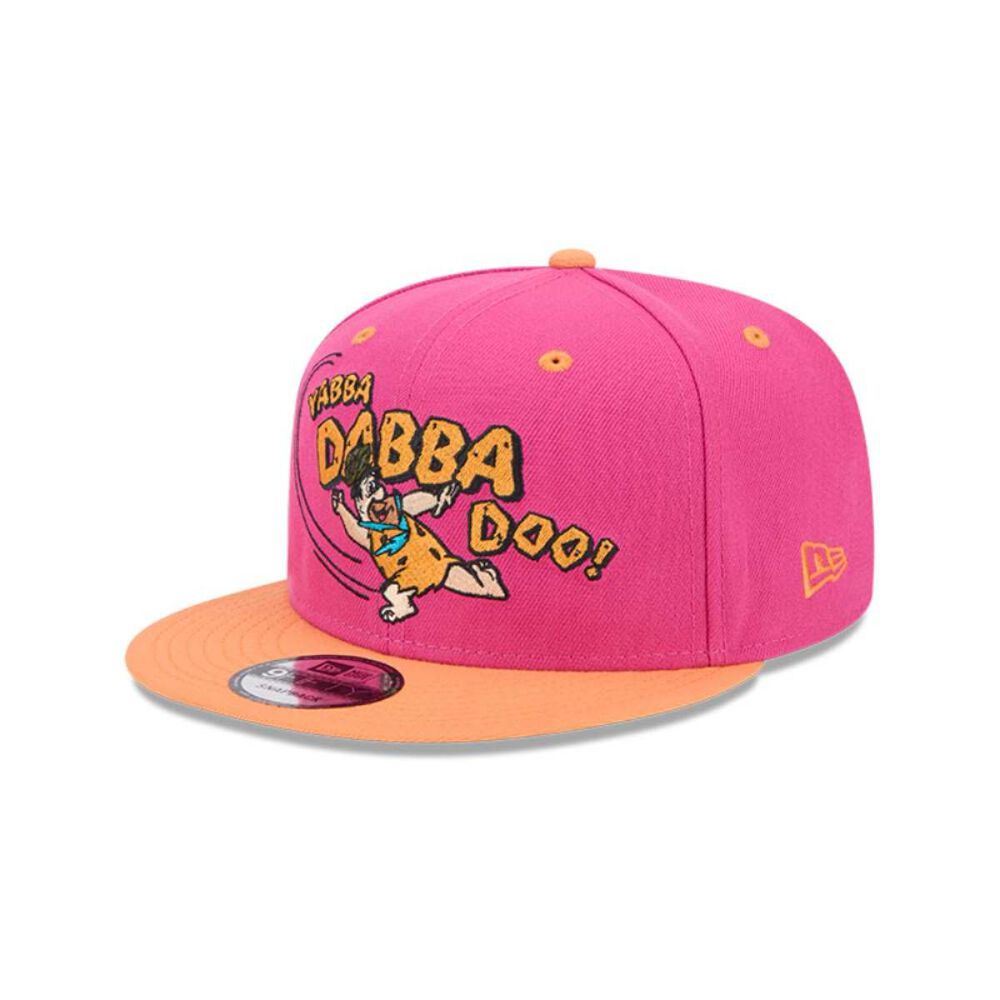 Gorra The Flintstones 9fifty Los Picapiedras Dark Pink image number 0.0