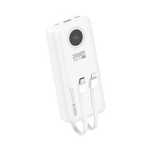 Power Bank 2 En1 Con Cables 20000 Mah