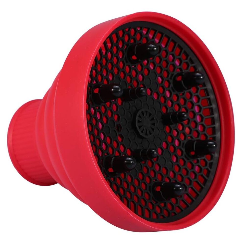 Difusor Para Secador De Cabello De Silicona Plegable Rojo image number 0.0