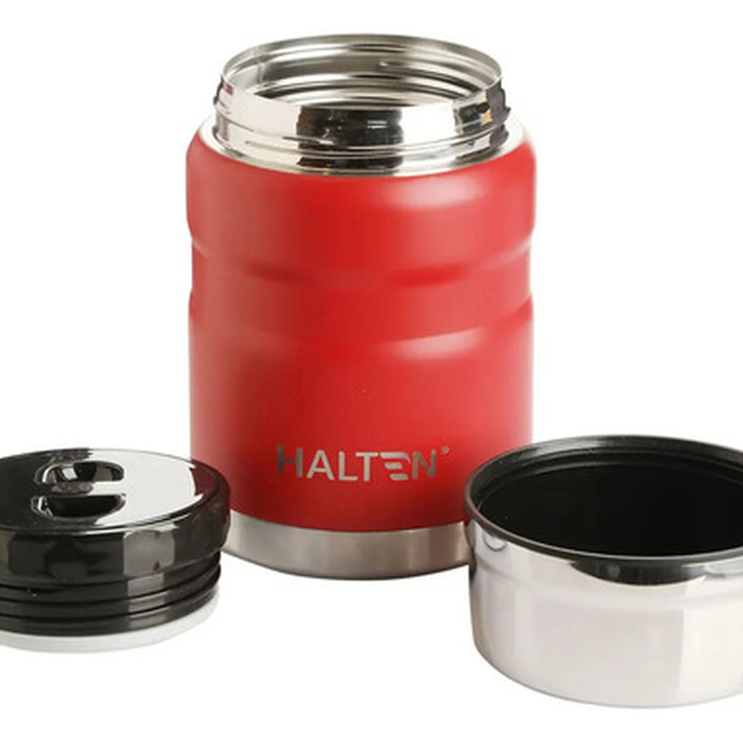 Termo Comida Acero Inox 750 Ml Halten Rojo image number 3.0