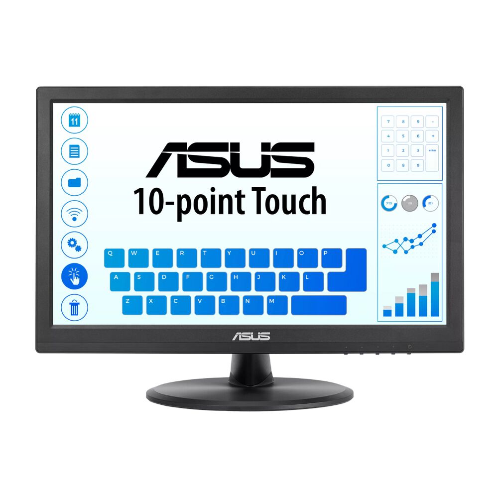 Asus Monitor Touch Led Vt168hr 15.6" Hd 10 Puntos Táctiles Negro image number 0.0