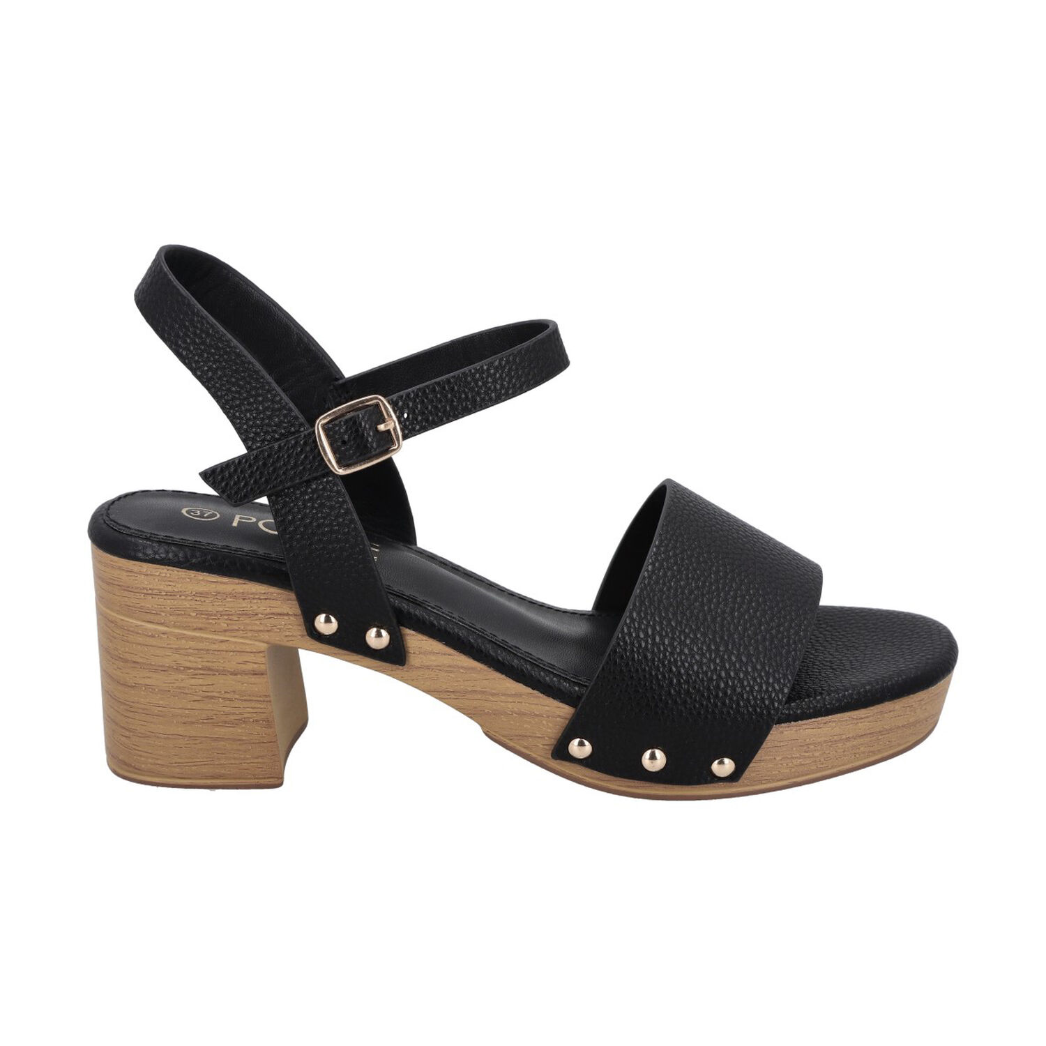 Sandalia Mujer Negro Verona Police image number 0.0