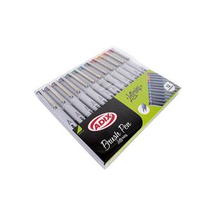 Set Brush Pen Punta Fina