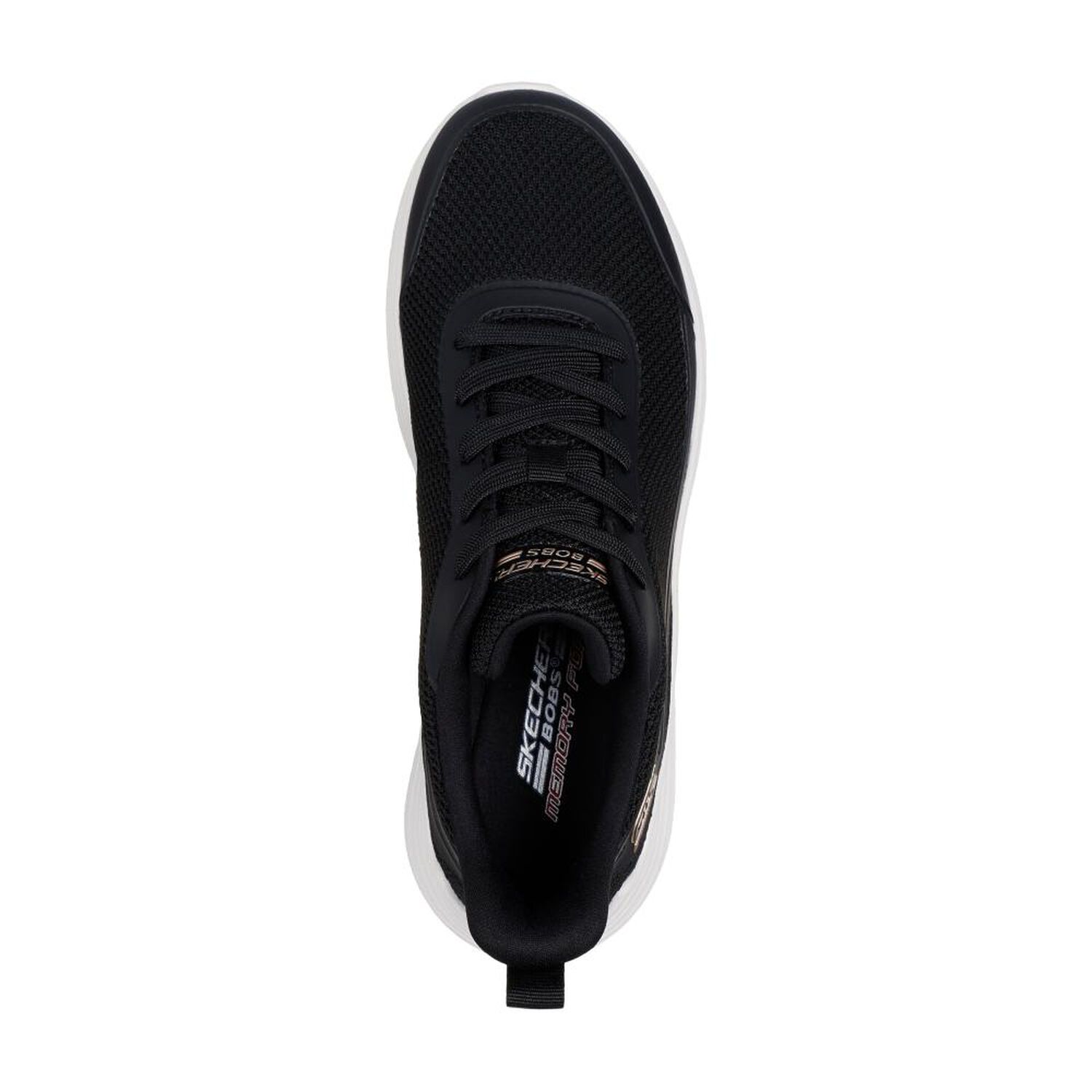 Zapatilla Urbana Mujer Skechers Bobs Squad Waves-still Wading Blk image number 1.0