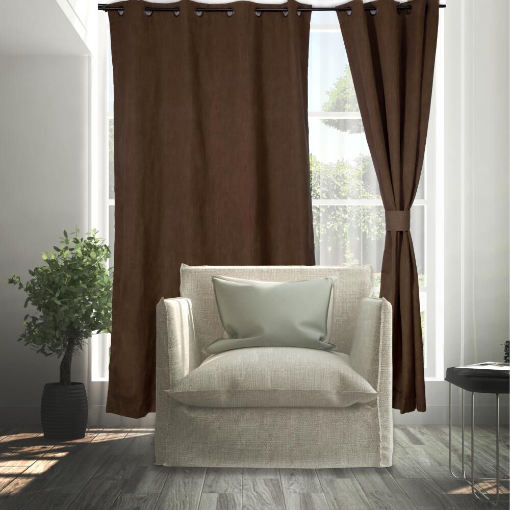 Set De Cortinas Blackout Doral Victoria image number 0.0