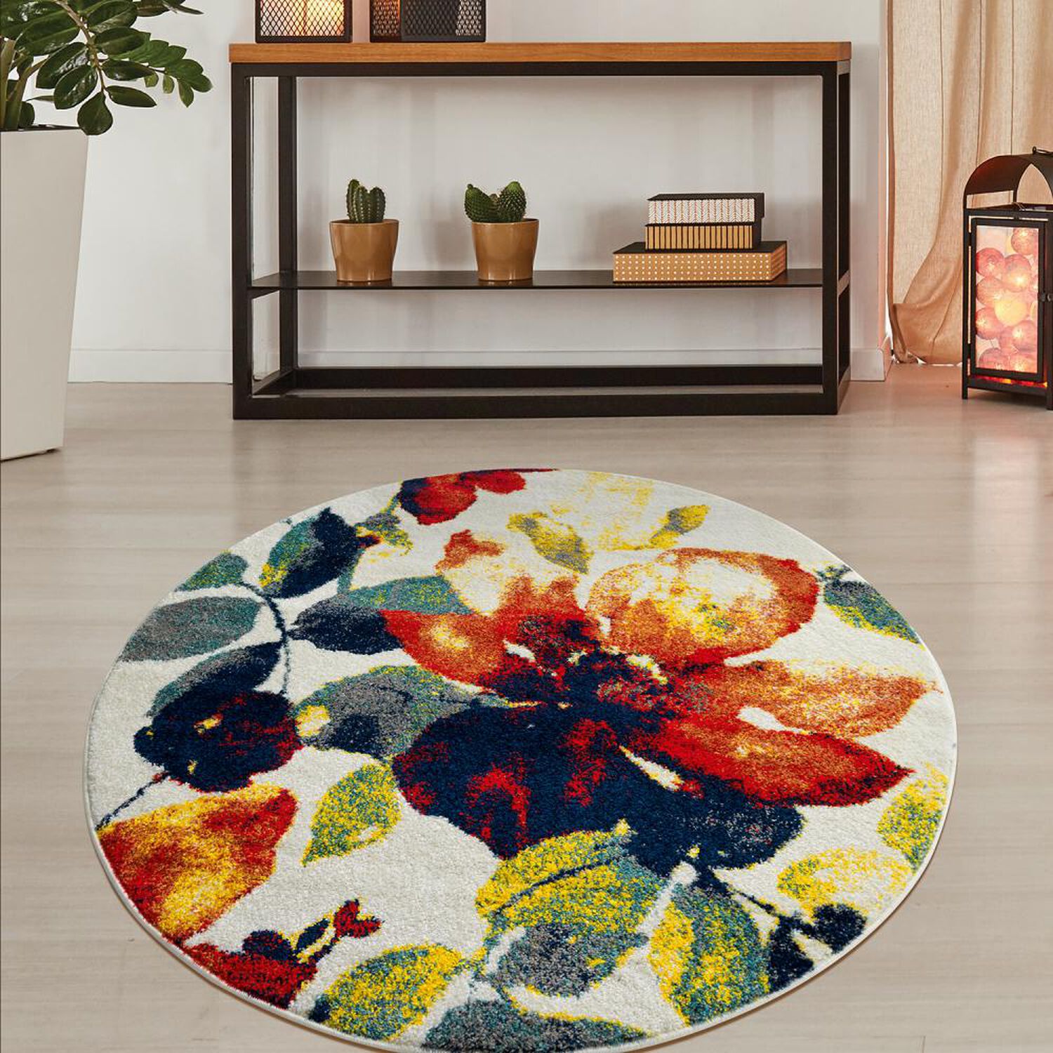 Alfombra Modalfo Florida / 160x160 Cm image number 1.0
