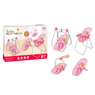 Set Accesorios Muñeca Con Luz Musica 41x38 Cm Nobel Toys