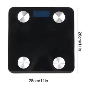 Balanza Pesa Ba&ntilde;o Usb Digital Bluetooth Recargable 180kgs