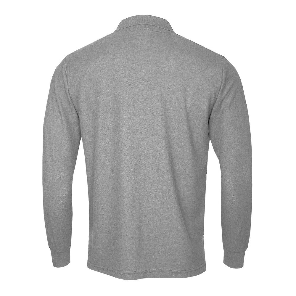 Polera Algodón Pique Manga Larga Velox Hombre image number 2.0