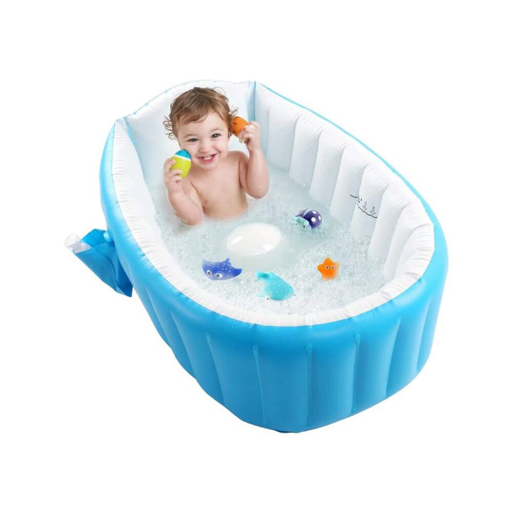 Bañera Bebe Plegable Tina De Baño Inflable image number 0.0