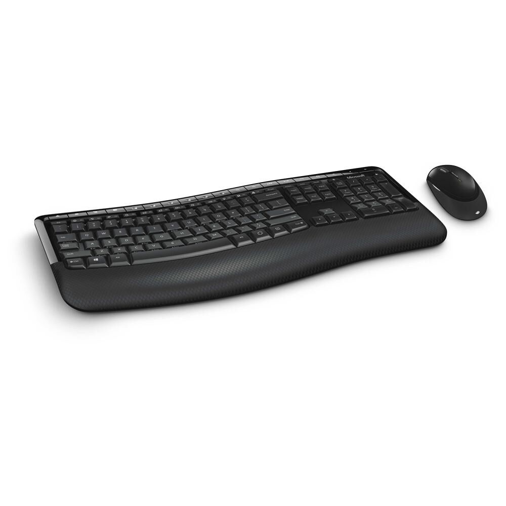 Combo Mouse + Teclado Microsoft Wireless Comfort Desktop 5050 image number 1.0