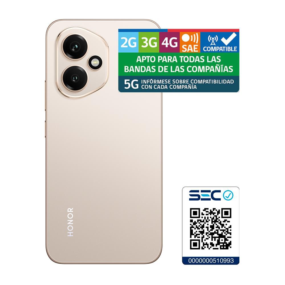 Smartphone Honor 400 / 5G / 12+512GB / Desert Gold / Liberado + Buds image number 8.0