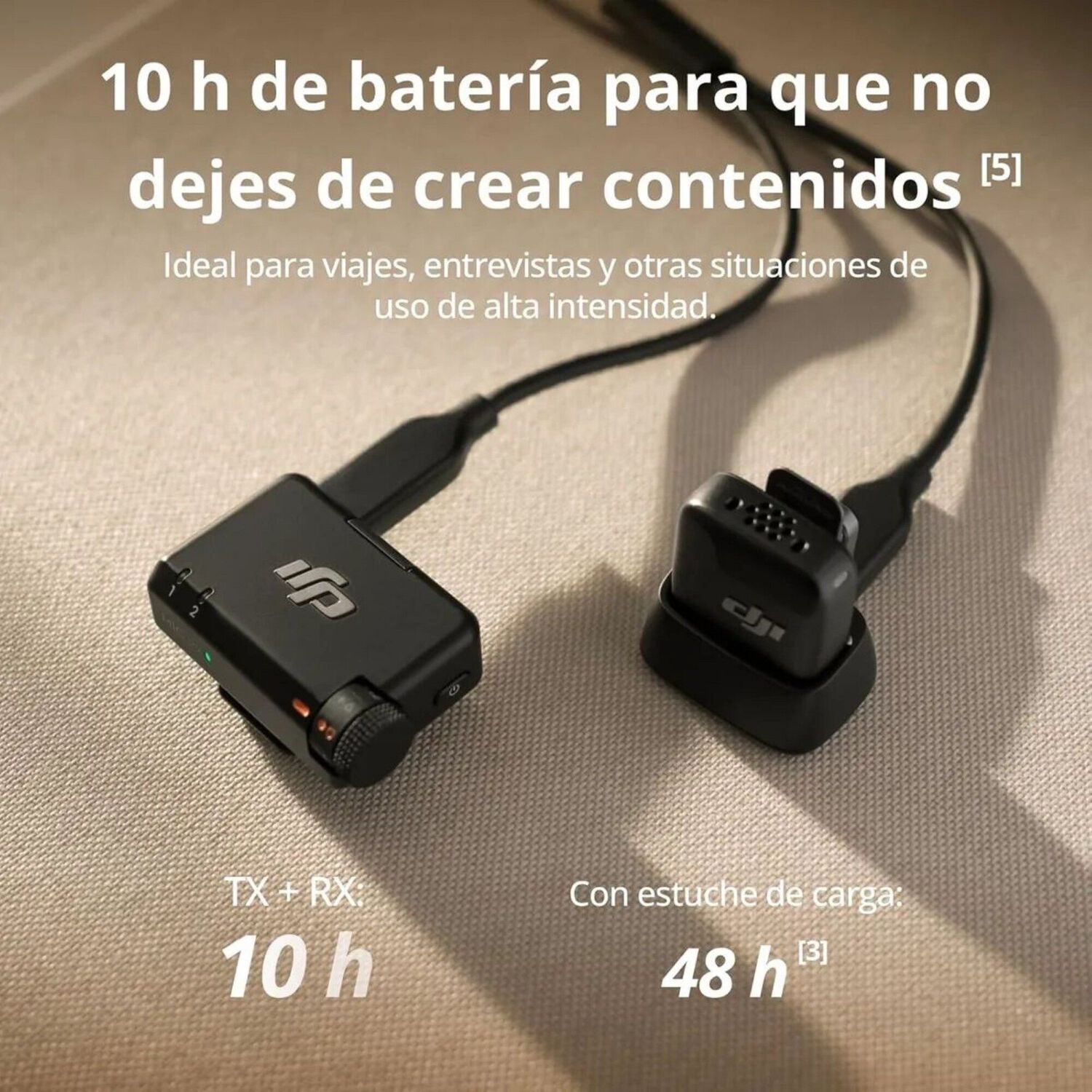 Dji Mic Mini (1 Tx + 1 Rx) | 1 Microfono Y Base De Carga image number 4.0