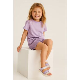 Sandalias Infantiles Verano Colores Pastel Ni&ntilde;a