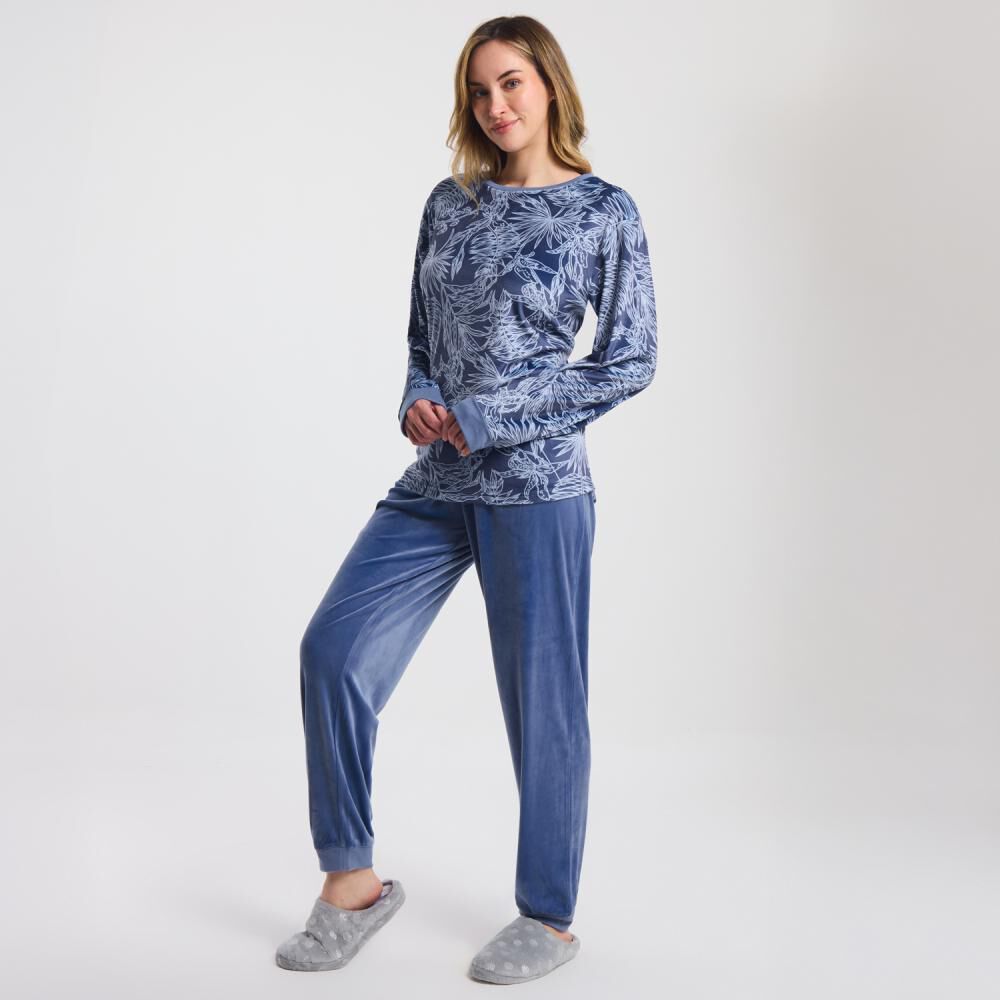 Pijama Manga Larga Mujer Lesage image number 2.0