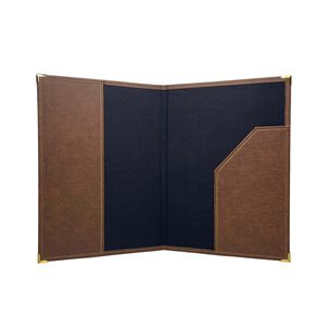 Carpeta De Ecocuero Cafe
