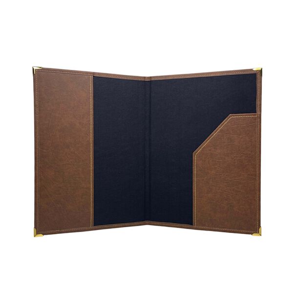 Carpeta De Ecocuero Cafe