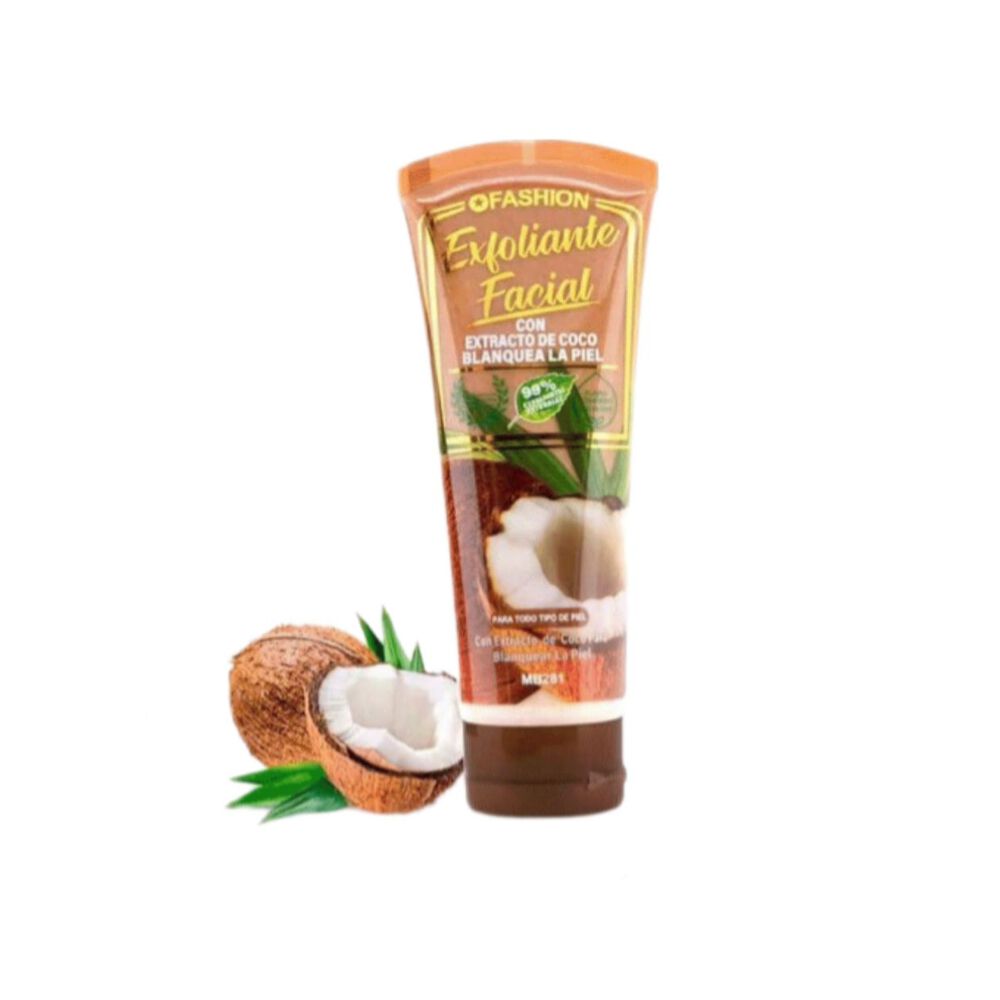 Exfoliante Facial Con Extracto De Coco Blanquea La Piel image number 0.0