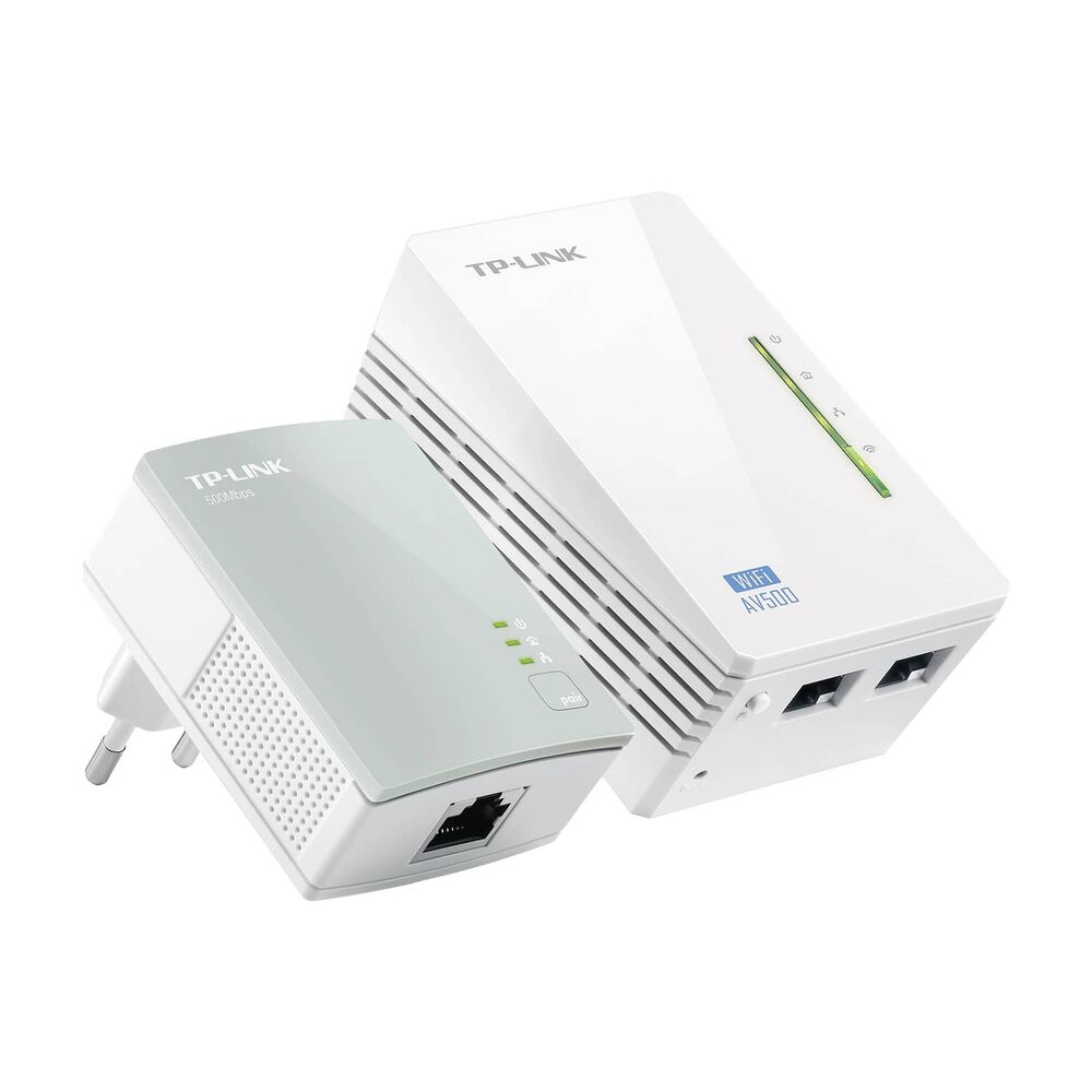Kit Extensor Powerline Wifi Av600 Tp-link Tl-wpa4220kit, Hasta 600 Mbps, 2x Ethernet 10/100 Mbps image number 0.0