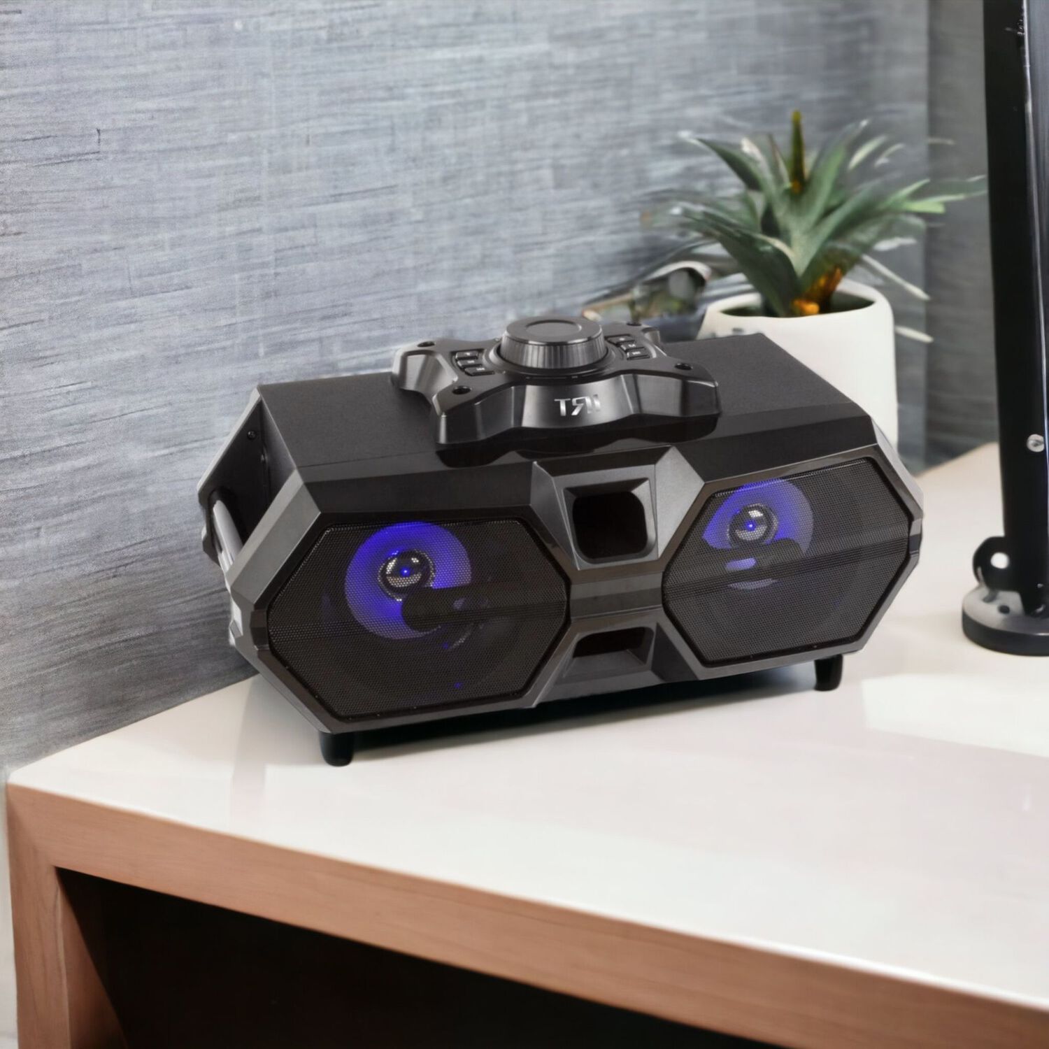 Parlante De Mesa Irt Recargable Bt / Led / Fm S40btm image number 6.0