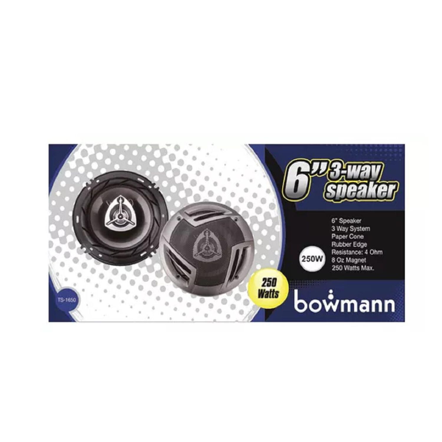 Parlantes Auto 16cm 3 Vias 250w Ts-1650 image number 3.0