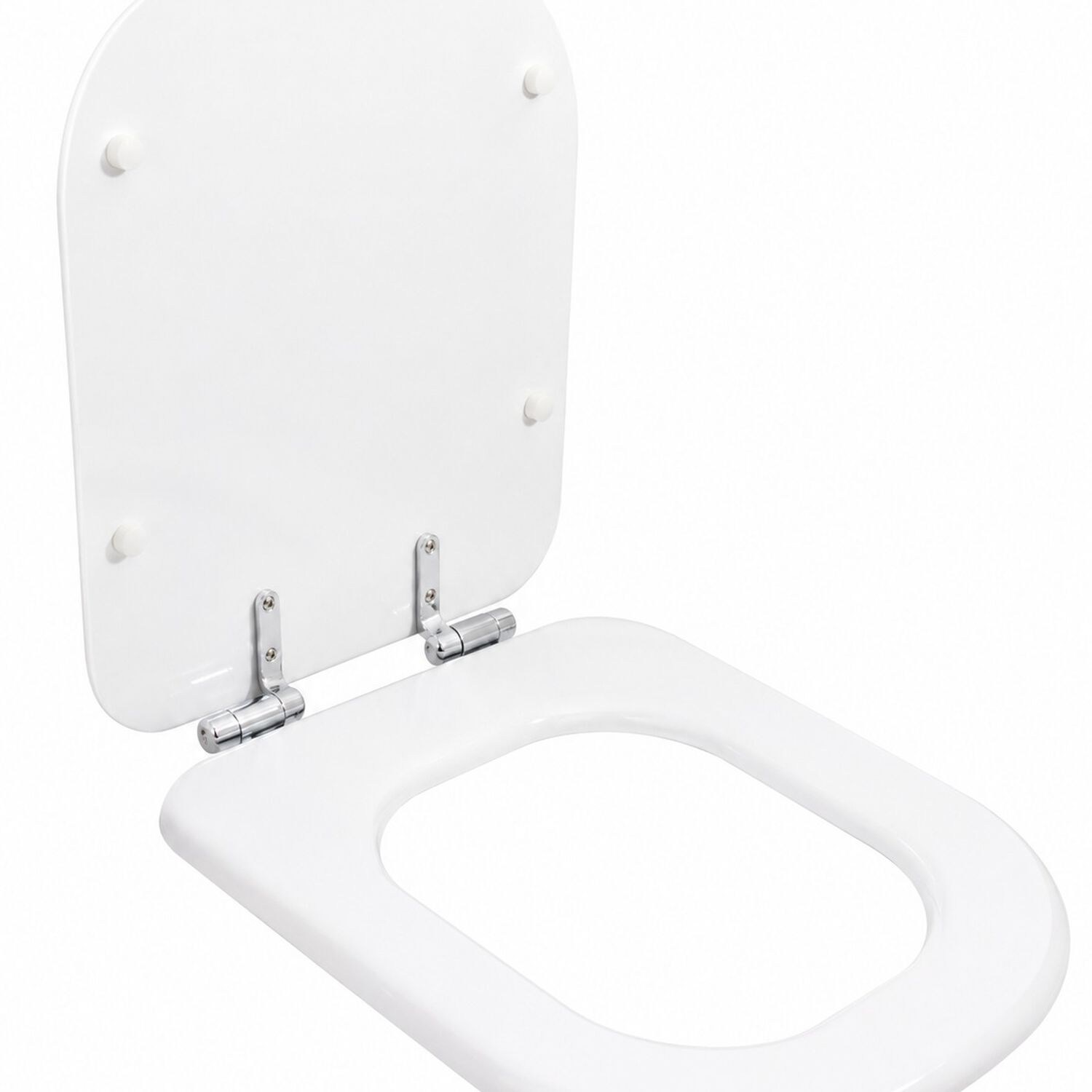 Asiento Tapa Wc Elongado De Madera Con Bisagras Metalica Y Cierre Sueve Modelo Hamburg Marca Taumm image number 4.0