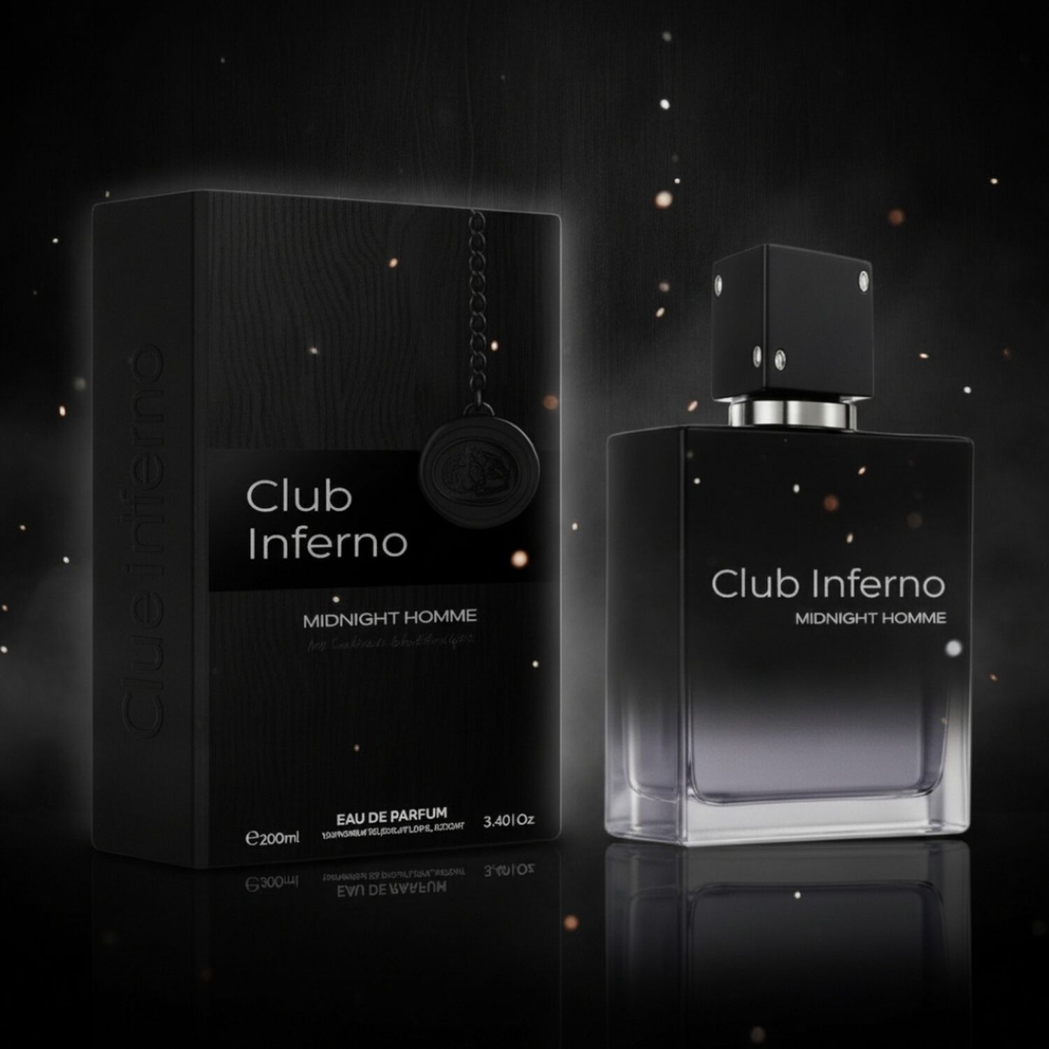 Afaq Club Inferno Midnight Homme Edp 100 Ml image number 2.0