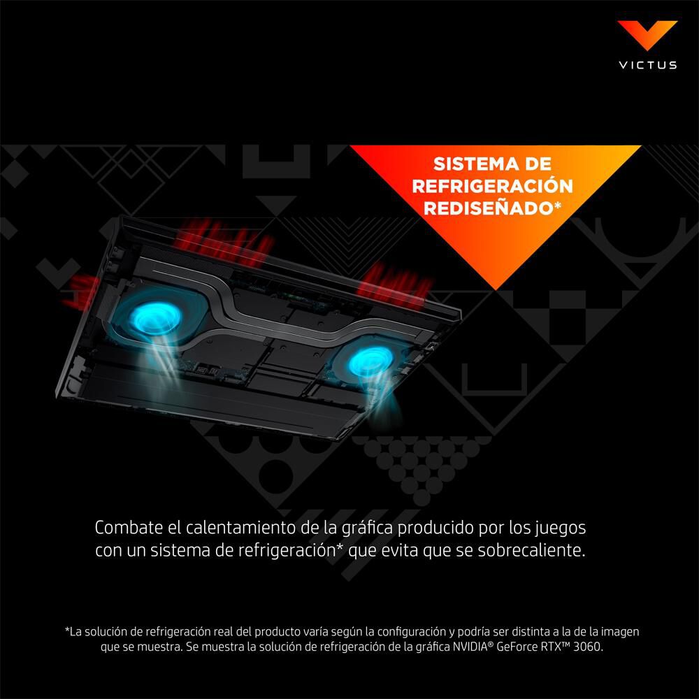 Notebook Gamer 16,1" HP Victus 16-D0516LA / Intel Core I5 / 8 GB RAM / Nvidia Geforce GTX 1650 / 512 GB SSD image number 10.0