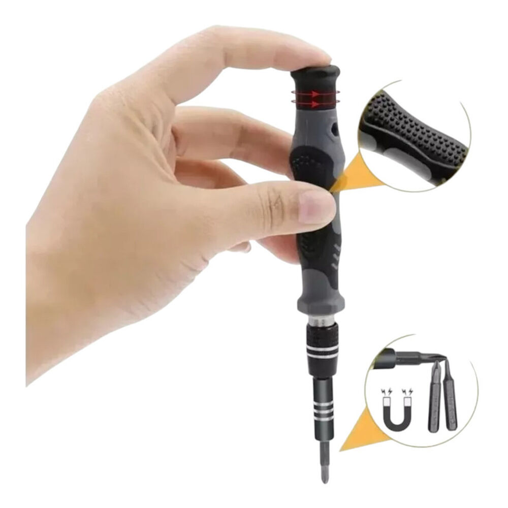 Juego Destornilladores Precisi&oacute;n Magenitcos Set 115 En 1 image number 1.0