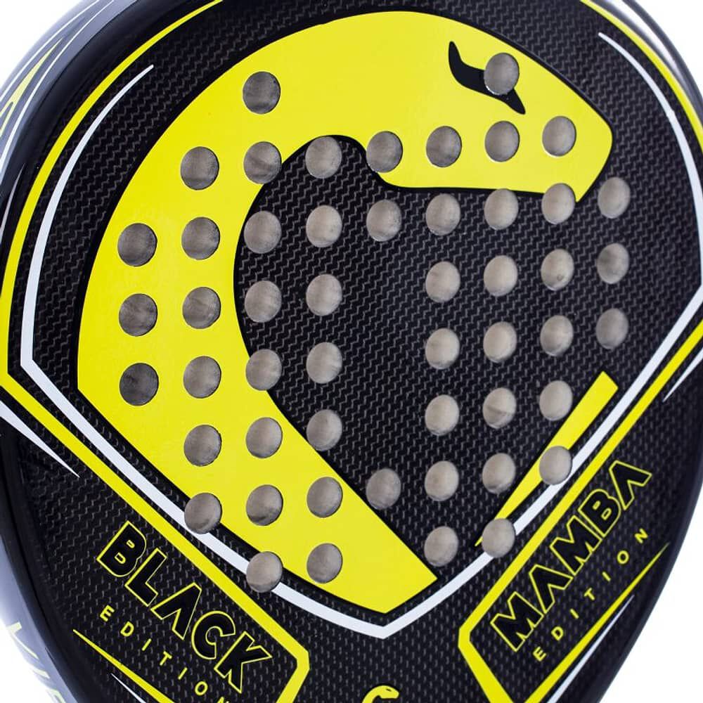 Pala Padel Vibora Mamba Edition Negro Amarilla image number 1.0