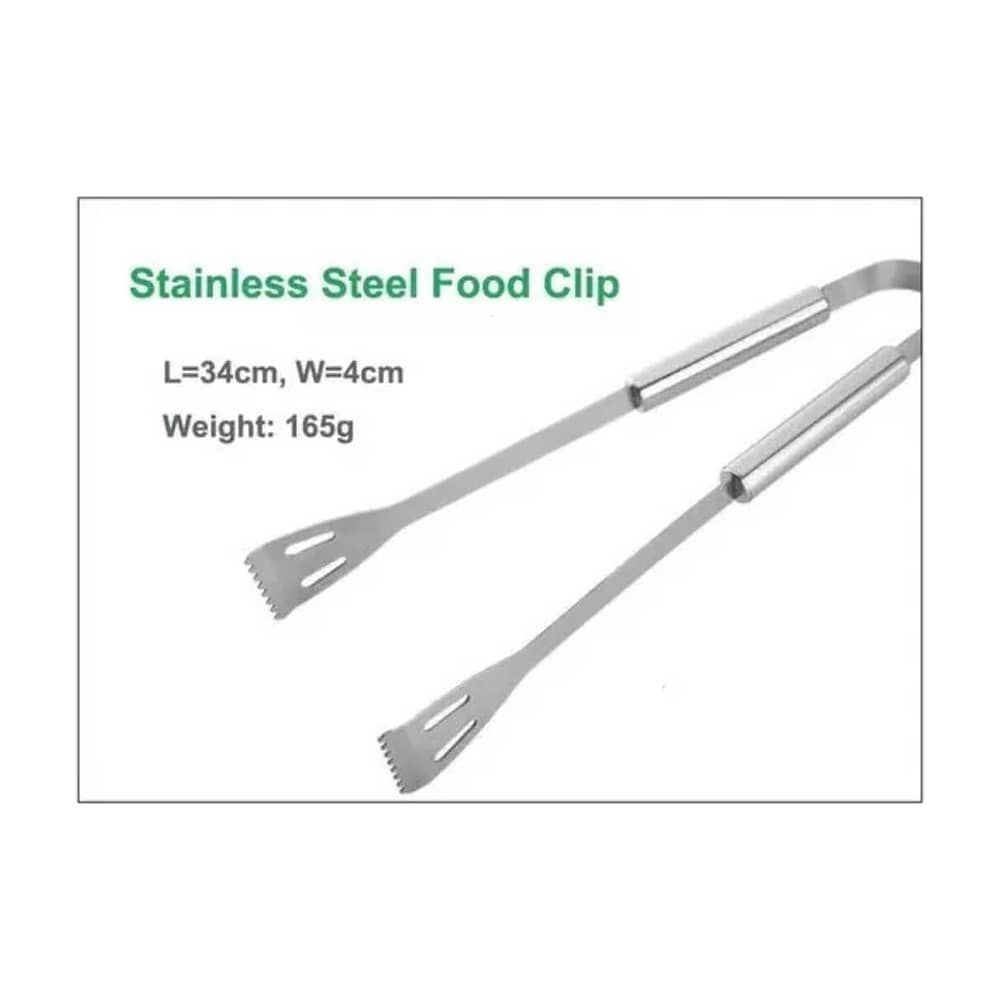 Set 5 Utensilios Profesional Acero Inox Para Asado + Estuche image number 3.0