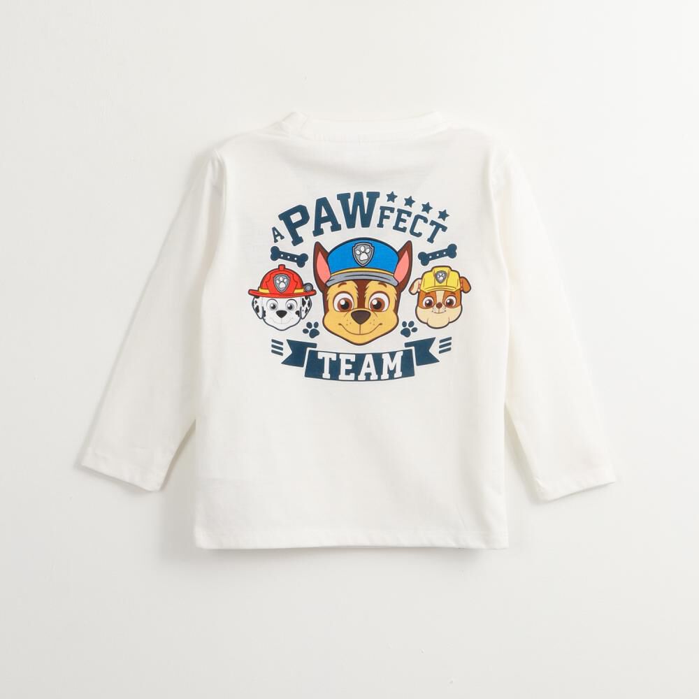 Polera Ml Toddlero Personaje Espal Paw Patrol image number 2.0