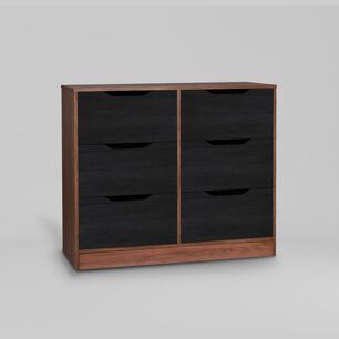 Comoda Cic Espresso / 6 Cajones