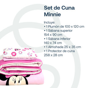 Set De Cuna Disney Minnie 100mn