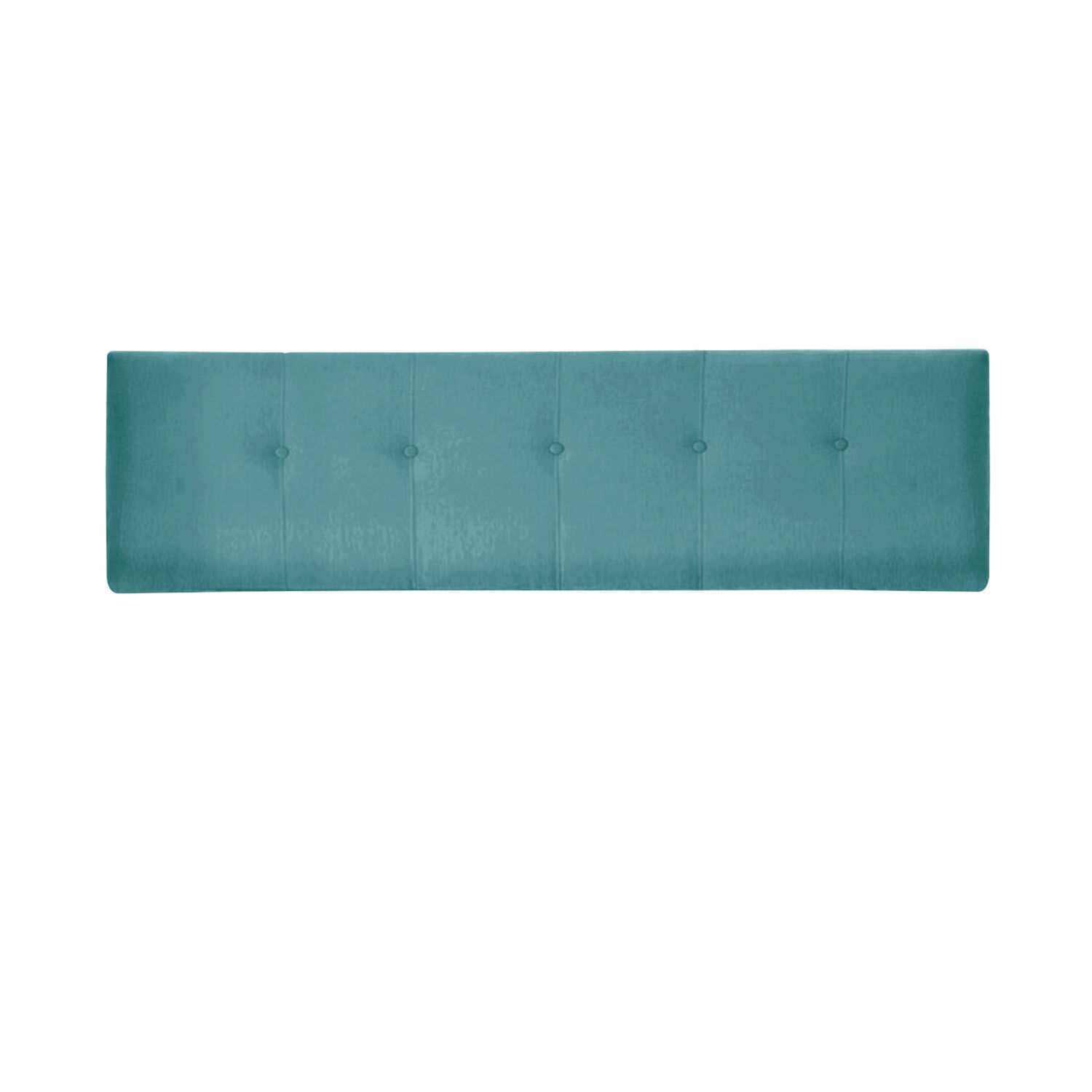 Respaldo Best Tela Velvet Turquesa 2 Plazas image number 0.0