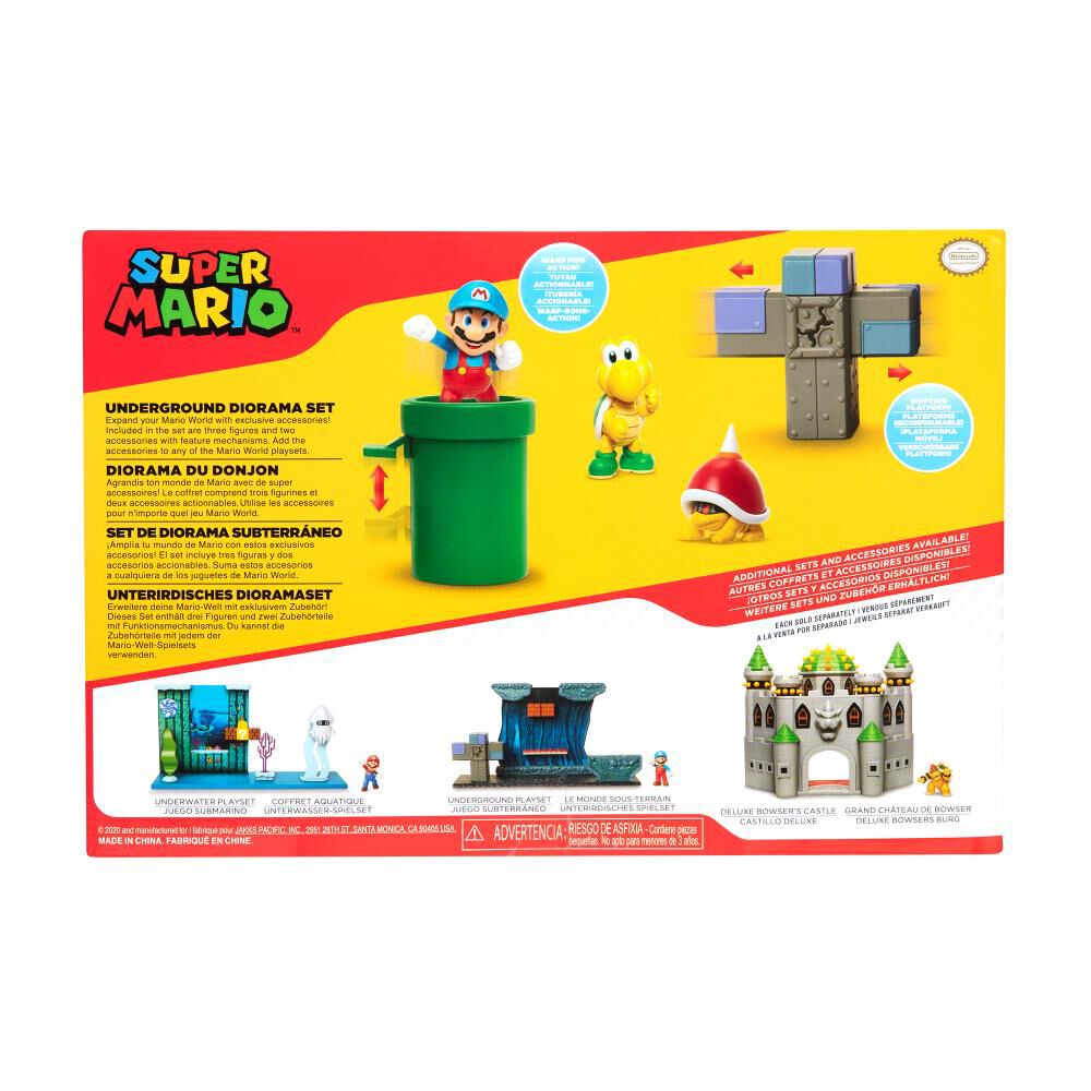 Figura Coleccionable Nintendo Diorama Super Mario Underground image number 1.0