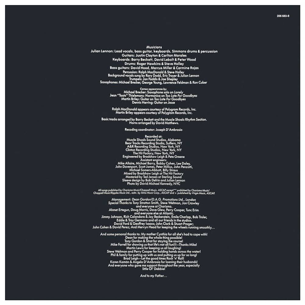 Julian Lennon - Valotte | Vinilo Usado image number 5.0