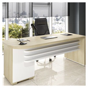 Escritorio Top Roble-blanco
