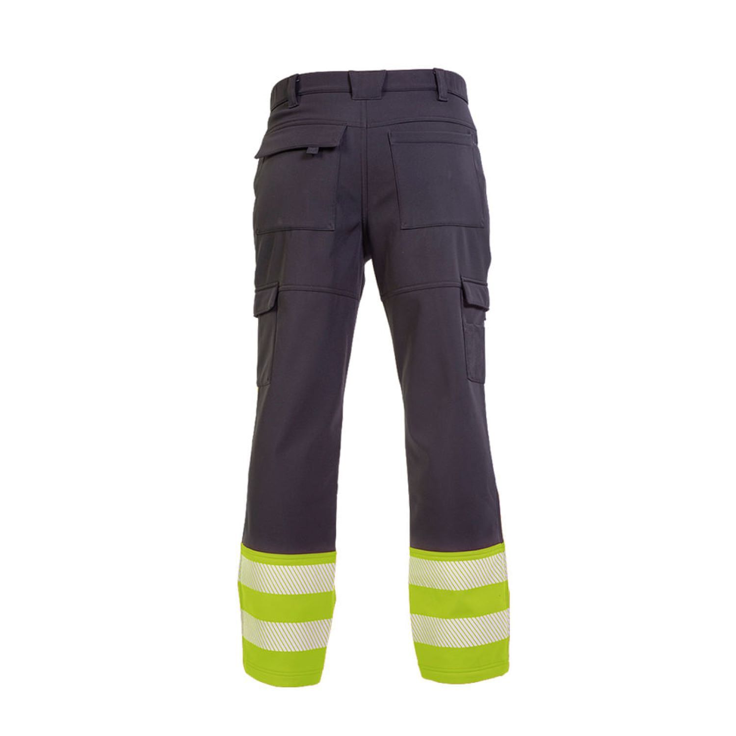 Pantal&oacute;n Softshell Hw Oklan Amarillo Fluor image number 1.0