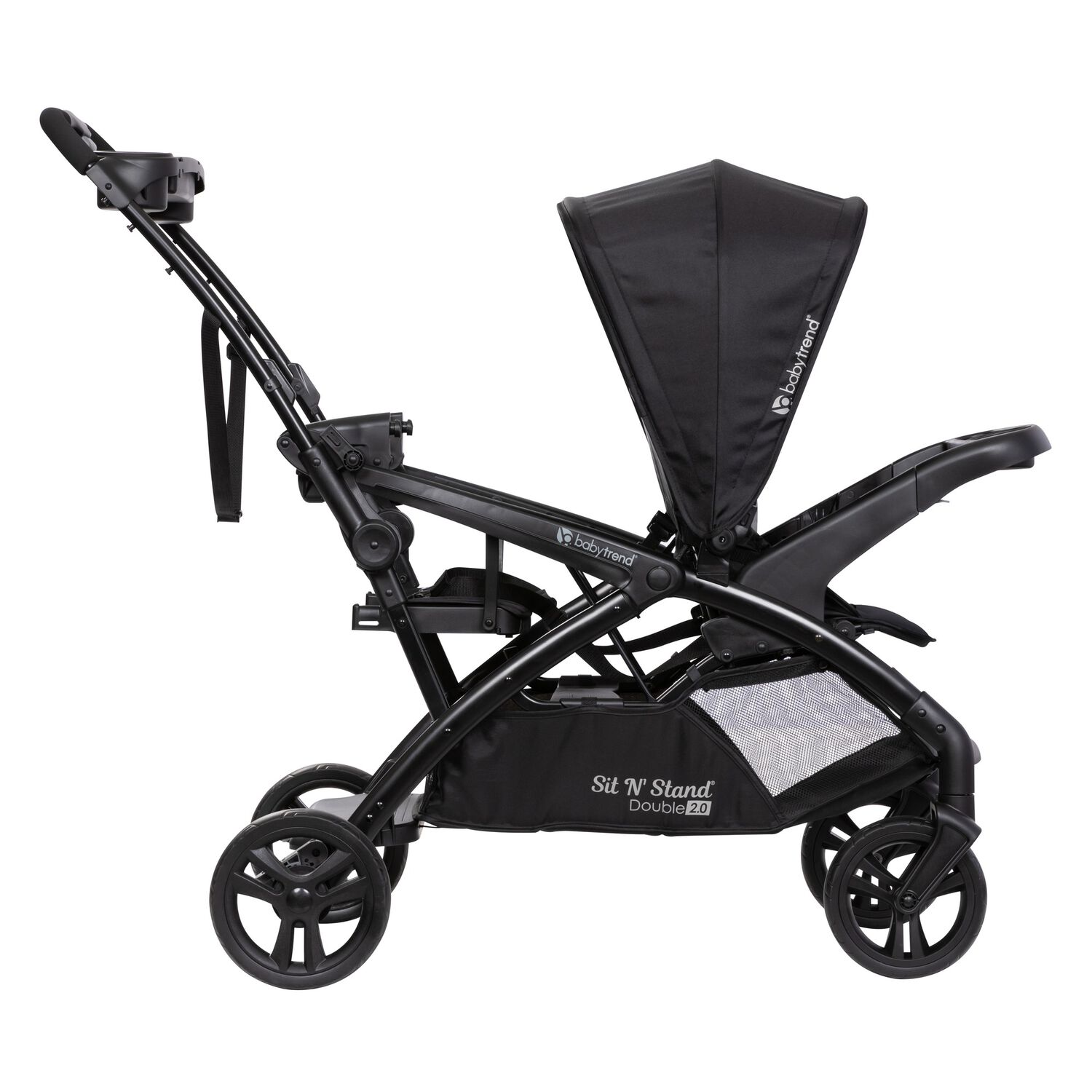 Coche Doble Sit N' Stand 2.0 Dash Black | Para 2 Ni&ntilde;os, Desde 6 Meses. image number 2.0