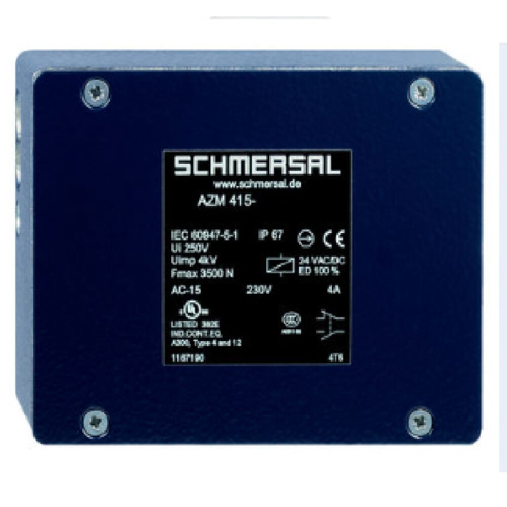 Dispositivo De Bloqueo De Seguridad Por Solenoide Schmersal image number 1.0