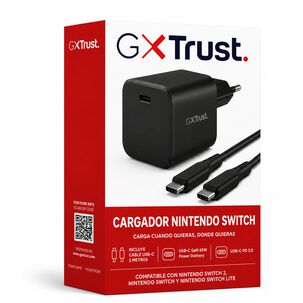 Cargador Trust Para Nintendo Switch 65w Cable Usb-c 2mt